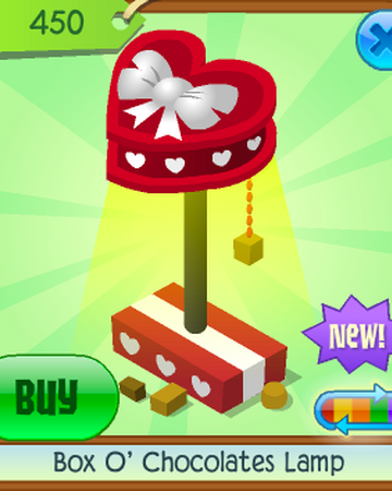 Box O Chocolates Lamp Animal Jam Wiki Fandom