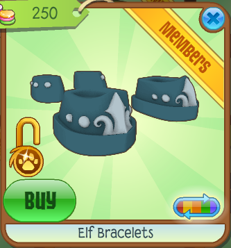 elf bracelets animal jam