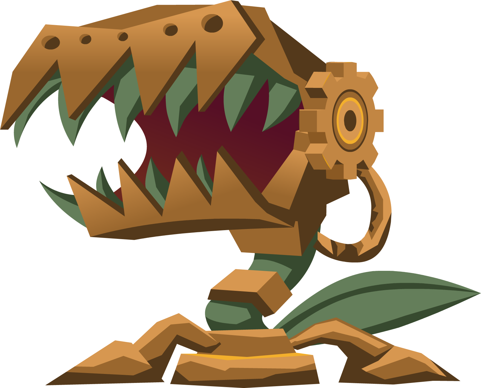Image Mechanical chomper plant transparent.png Animal