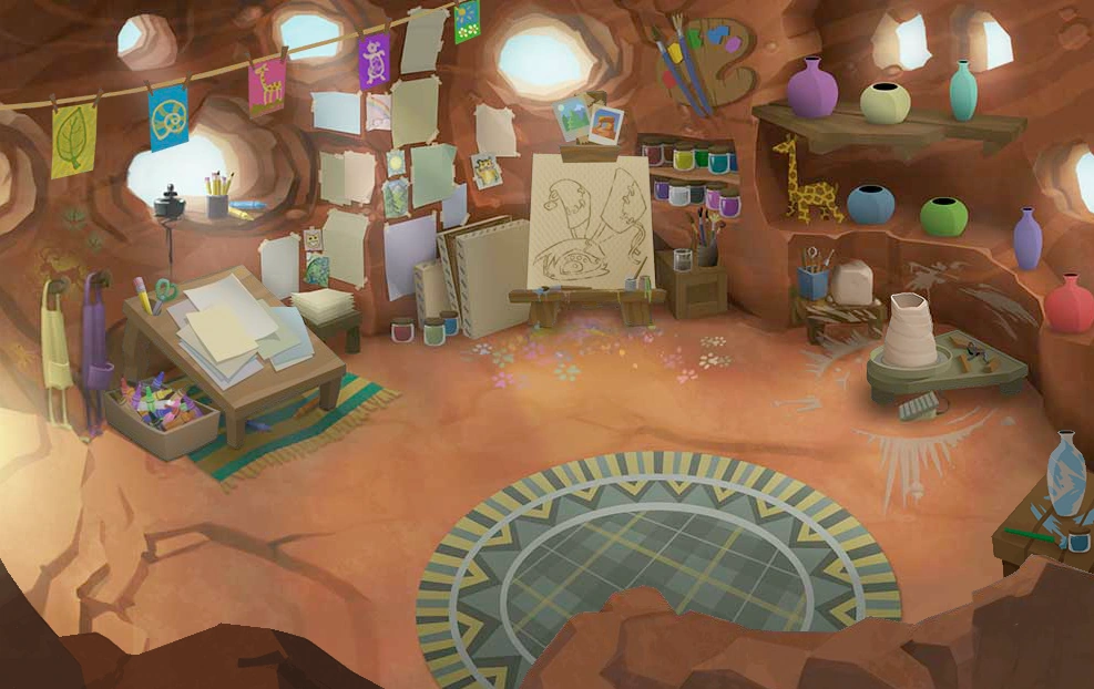Image Art Studio Inside.png Animal Jam Wiki FANDOM powered by Wikia