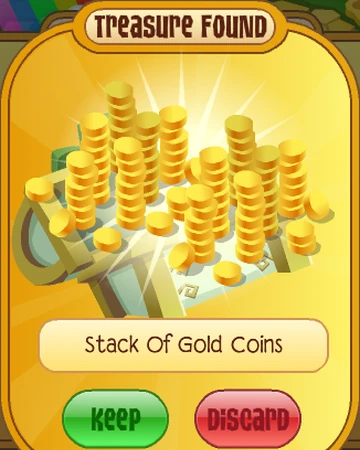 Stack Of Gold Coins Animal Jam Wiki Fandom