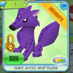 arctic wolf plushie aj