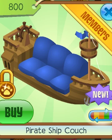 Pirate Ship Couch Animal Jam Wiki Fandom