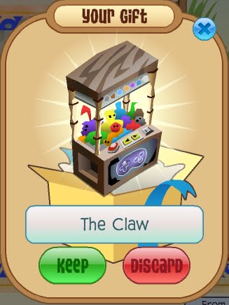 how to get the claw on animal jam