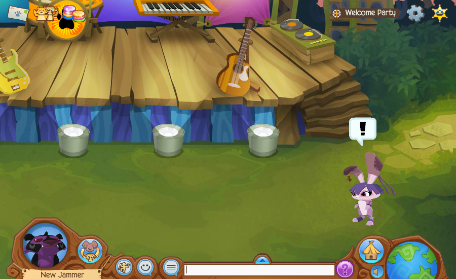 animal jam parties