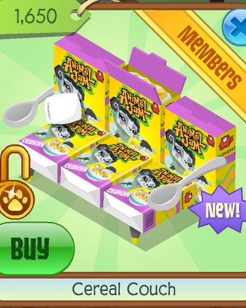 Cereal Couch Animal Jam Wiki Fandom