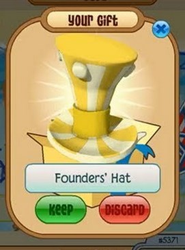 animal jam founder hat