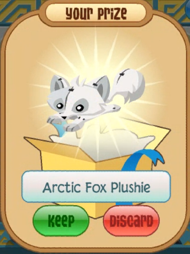 arctic wolf plushie aj