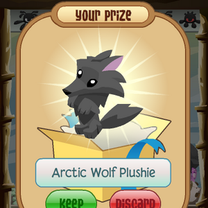 arctic wolf plushie aj