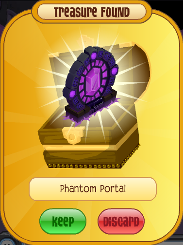 animal jam phantom portal prizes