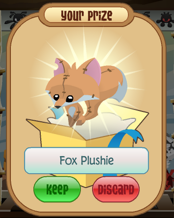 animal jam fox plush