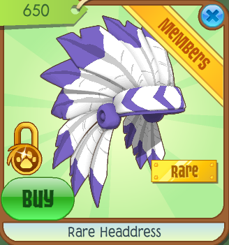 headdresses animal jam