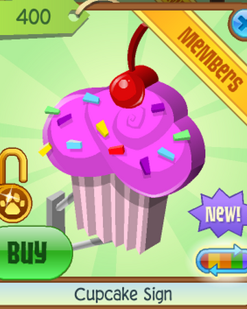 Cupcake Sign Animal Jam Wiki Fandom