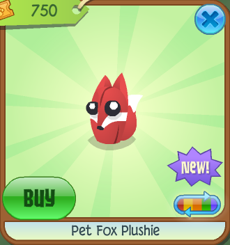 Pet Fox Plushie | Animal Jam Wiki | FANDOM powered by Wikia