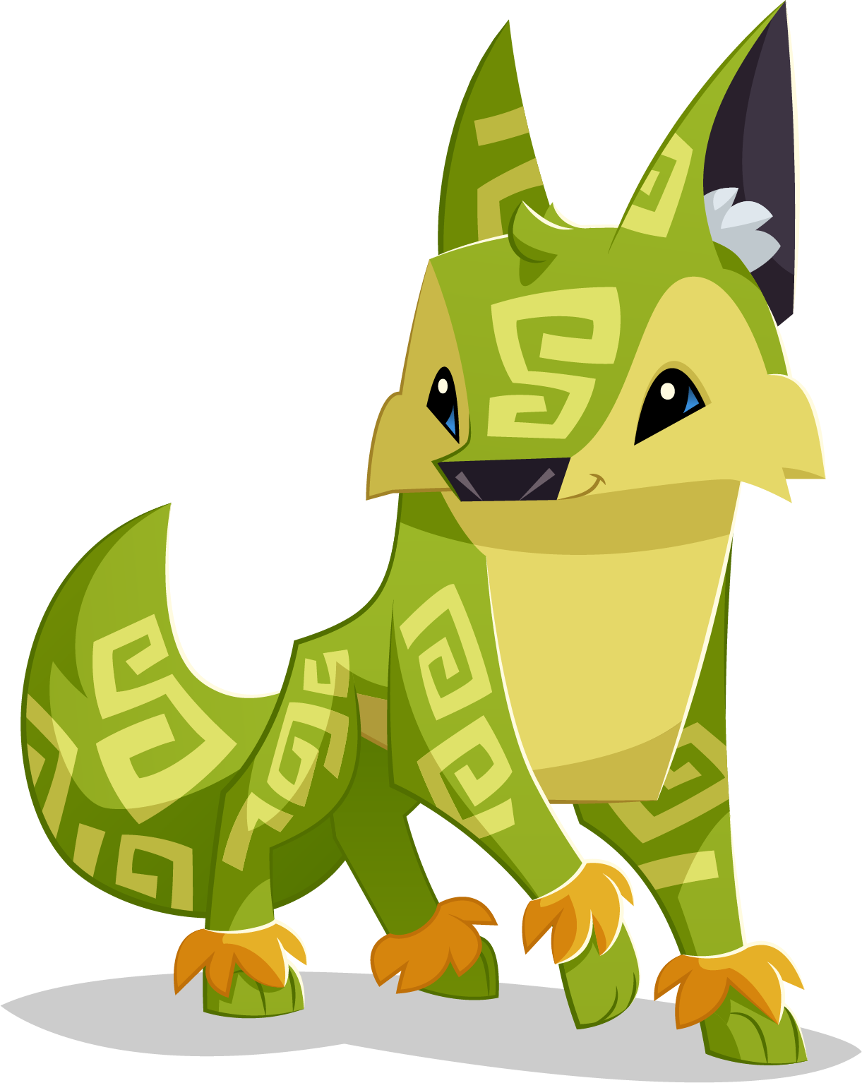 Image - Coyote art lime.png | Animal Jam Wiki | FANDOM powered by Wikia