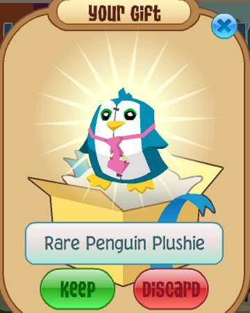 penguin plushie