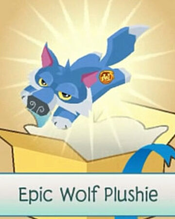 animal jam wolf plush