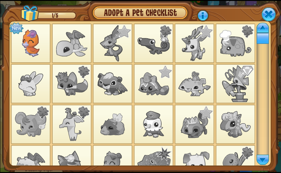 Image - 2. Adopt A Pet Checklist.png | Animal Jam Wiki | FANDOM powered