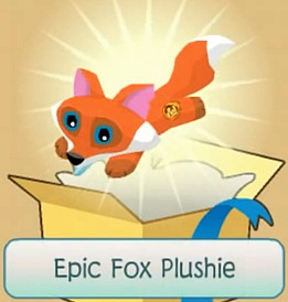 animal jam fox plush