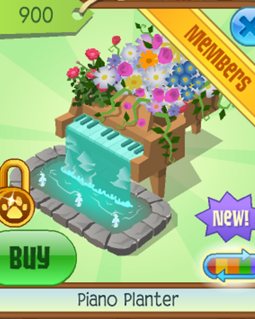Piano Planter Animal Jam Wiki Fandom