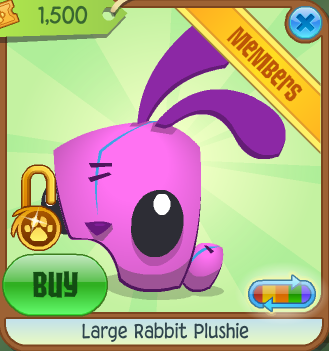 animal jam bunny plushie