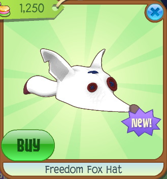 fox hat animal jam