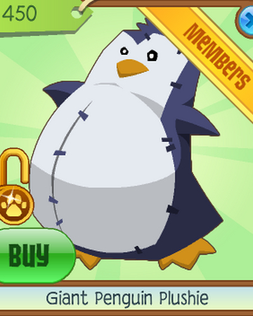 animal jam penguin plushie
