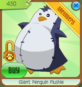 Giant Penguin Plushie | Animal Jam Wiki | FANDOM powered by Wikia