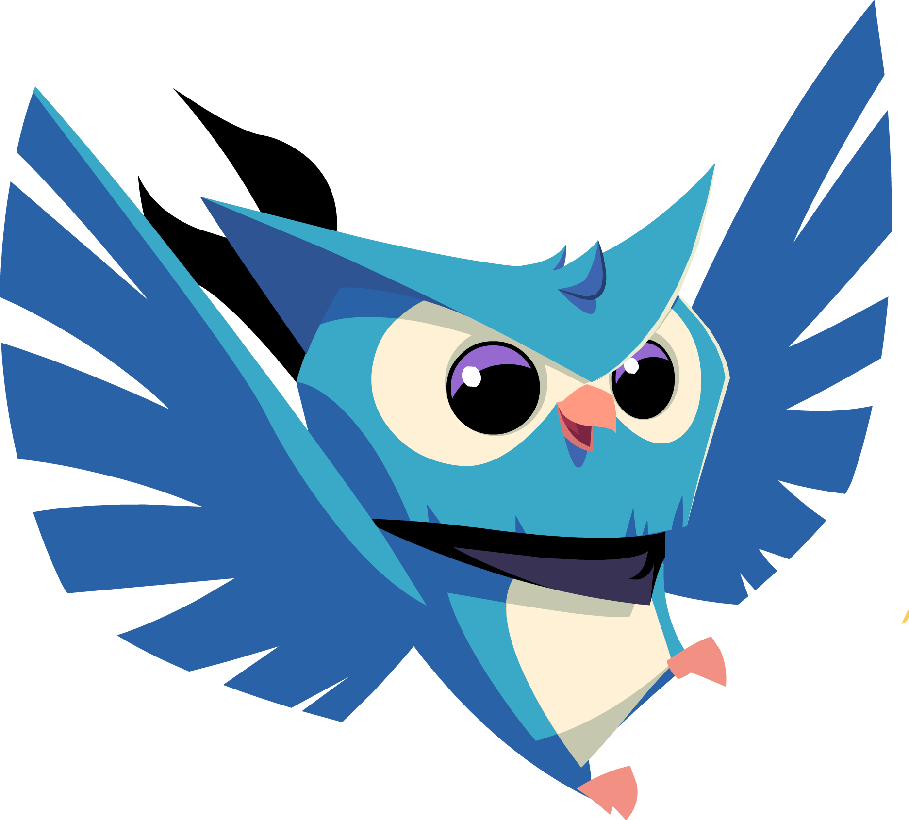 Download Image - Blue owl graphic.png | Animal Jam Wiki | FANDOM ...