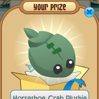 horseshoe crab plush