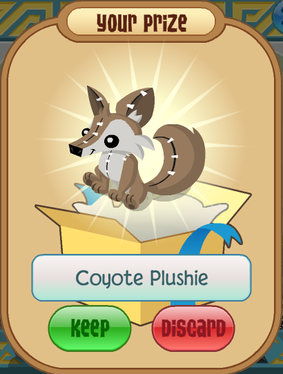 Coyote Plushie | Animal Jam Wiki | FANDOM powered by Wikia
