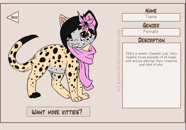 Image - Tiana the Cheetah Cub.PNG | Animal Jam Wiki | FANDOM powered by