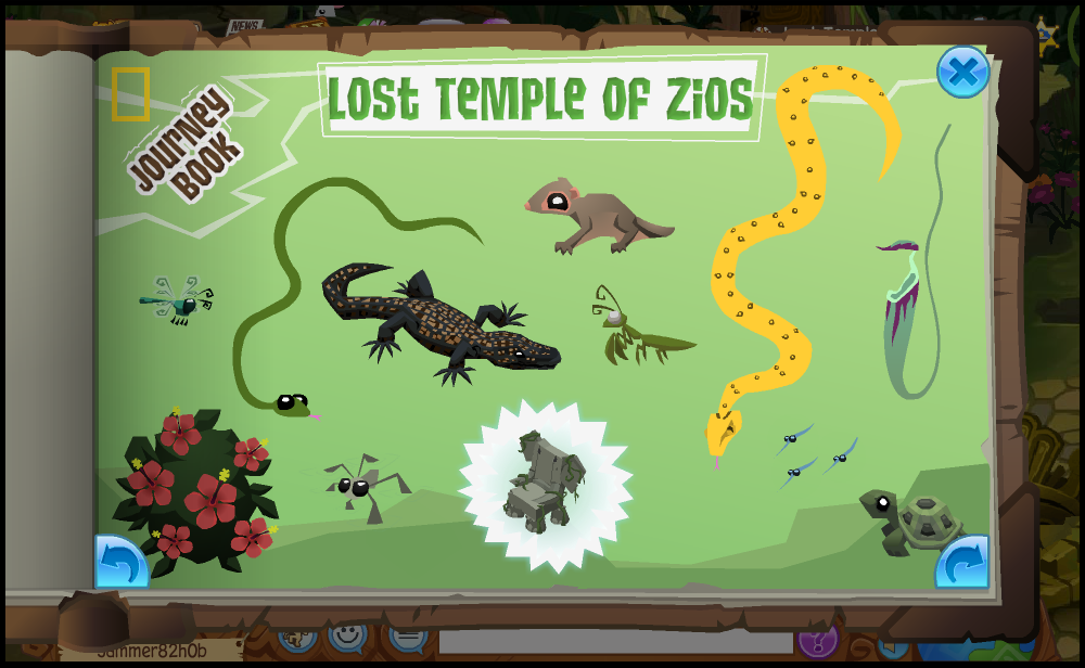 journey book lost temple of zios