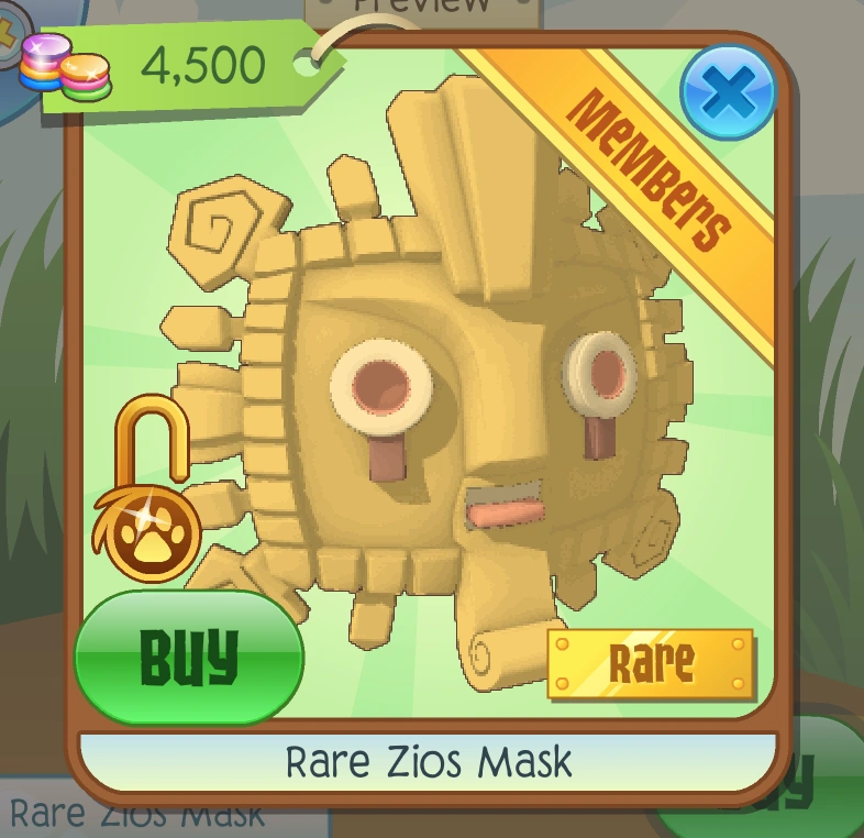 Zios Mask Animal Jam Wiki FANDOM powered by Wikia