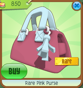 pink purse animal jam