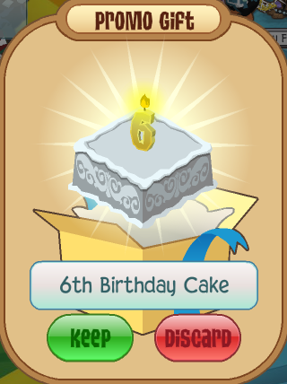 Animal jam birthday cake code