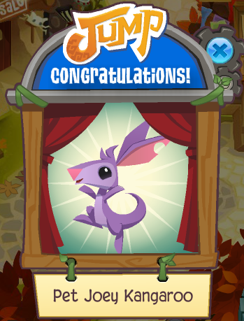 how to get a pet kangaroo on animal jam
