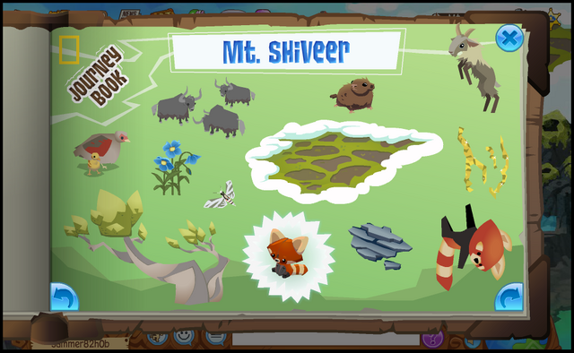 Image Journey Book Of Mt Shiveer Png Animal Jam Wiki