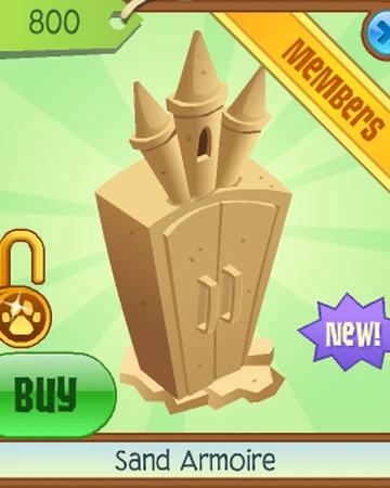 Sand Armoire Animal Jam Wiki Fandom
