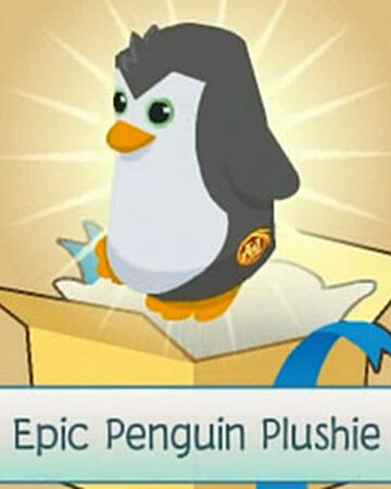 animal jam penguin plushie