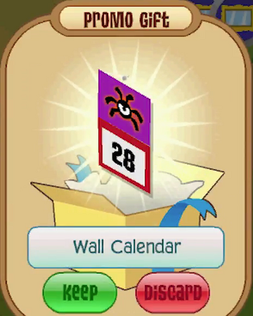Wall Calendar Animal Jam Wiki Fandom
