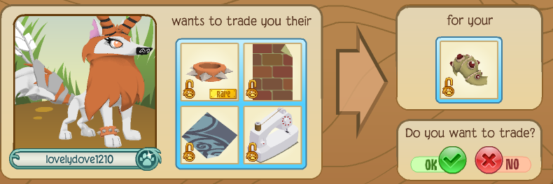 animal jam fair trades