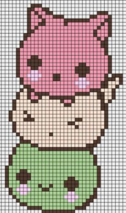 Adorable Easy Pug Pixel Art - l2sanpiero