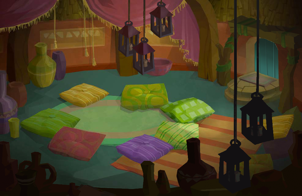 animal jam pillow room