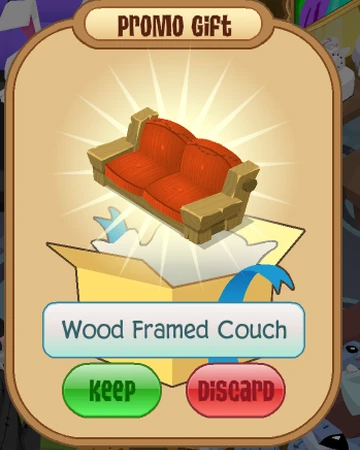 Wood Framed Couch Animal Jam Wiki Fandom