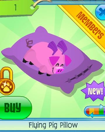 Flying Pig Pillow Animal Jam Wiki Fandom