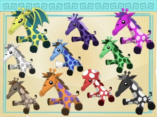 all plushies on animal jam