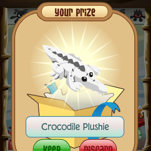 animal jam crocodile plushie