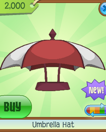 Animal jam umbrella hat Animal jam umbrella hat