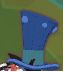 All Blue Top Hat